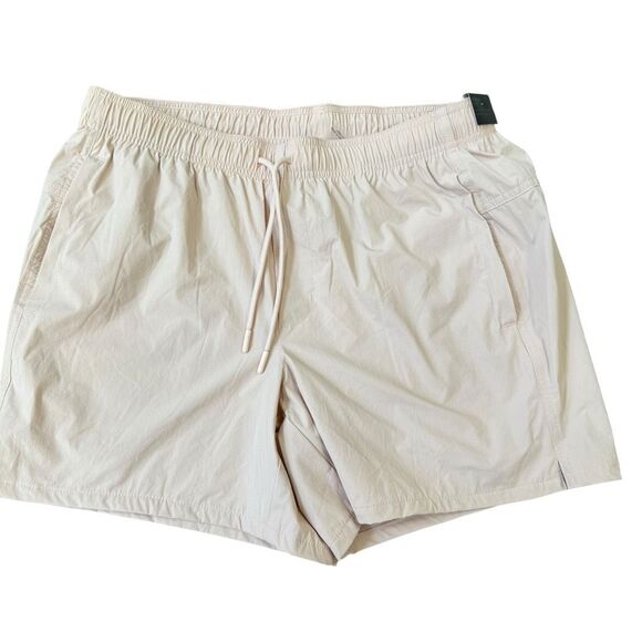 VRST Men's 5 Inch Everyday Woven Nylon Shorts-light pink relaxed fit sz L NWT - Picture 3 of 9